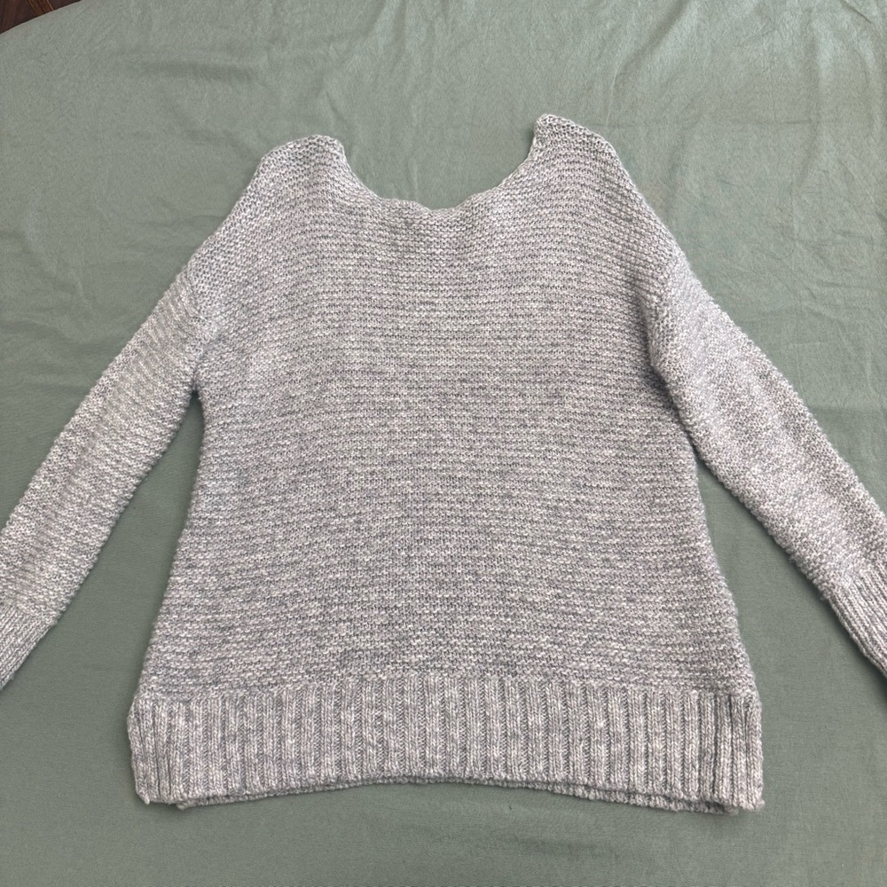 American Eagle Outfitters Heather Gray Women's Sweater